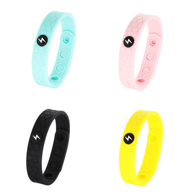ESD Anti-estática de la pulsera de la correa de la pulsera ajustable Mejorar el sueño de silicona de la correa de la pulsera estática