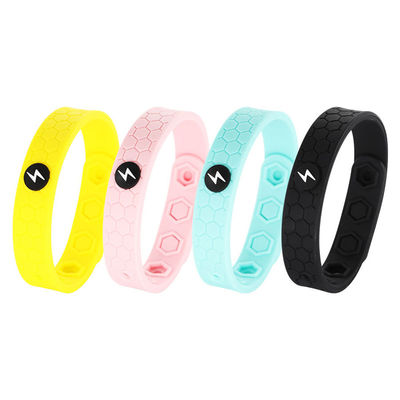 ESD Anti-estática de la pulsera de la correa de la pulsera ajustable Mejorar el sueño de silicona de la correa de la pulsera estática
