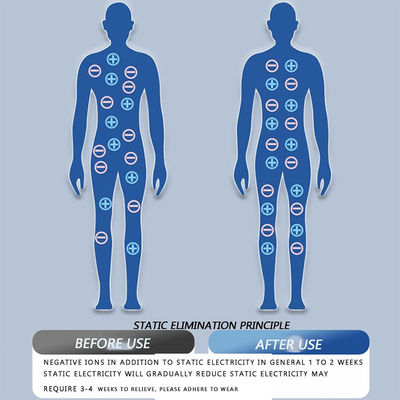 ESD Anti-estática de la pulsera de la correa de la pulsera ajustable Mejorar el sueño de silicona de la correa de la pulsera estática