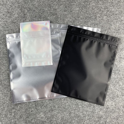 Bolsa de auto-sellado mate de color sólido de dos lados opaca Bolsa sellada de aluminio Bolsa de embalaje recubierta