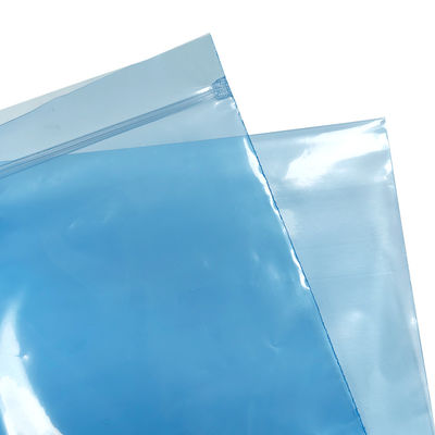 0.75mm*300*400mm Bolsas de protección antistaticas azules ESD Bolsa de cierre con cremallera para salas limpias