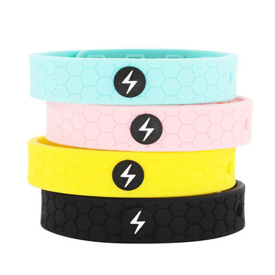 Pulsera de pulsera antiestática ajustable mejora el sueño de silicona de la correa estática de equilibrio de energía impermeable de la pulsera antiestática de la pulsera antiestática