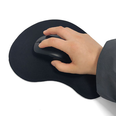 ESD Antistático Escritorio Negro Suave Durable de Silicona de muñeca de descanso Pad de ratón