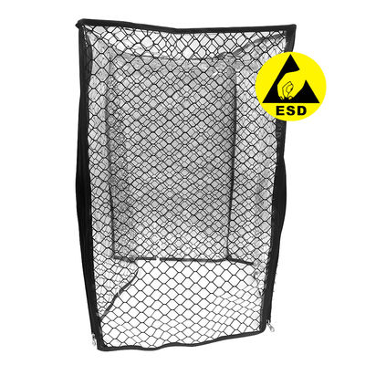 Cubierta de rejilla de PVC antiestática de alta calidad ESD SMT Cubierta de estanterías de revistas de PCB Adecuada para 355x320x563mm