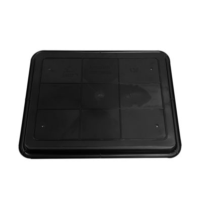 338x255x30mm bandeja cuadrada antiestática negro de plástico rectangular bandeja superficial ESD giradiscos de círculo electrónico