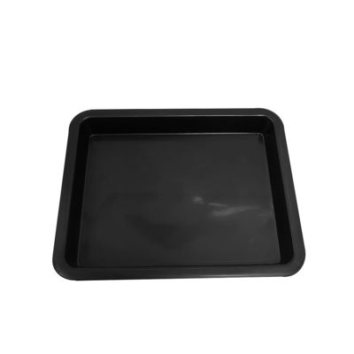 283x223x28mm bandeja cuadrada de plástico negro piezas de bandeja antiestáticas caja facturación caja Pp bandeja de caucho clasificación de material caja cuadro cuenca marco conductor