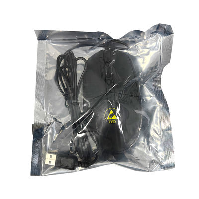 Set de teclado de ratón con cable antiestático de sala limpia negra