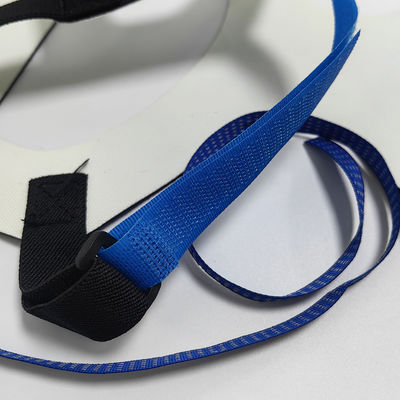 Cinturón de talón antistatico de ESD blanco y negro ajustable para salas limpias