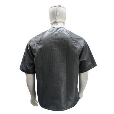 Chaqueta de manga corta de verano gris ESD antistatico