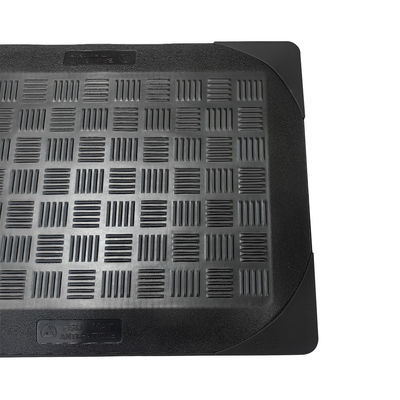 Antiestático ESD de goma de alfombra para detener el movimiento libre de polvo Elasticidad anti fatiga 650 * 450