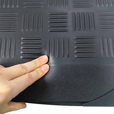 Antiestático ESD de goma de alfombra para detener el movimiento libre de polvo Elasticidad anti fatiga 650 * 450