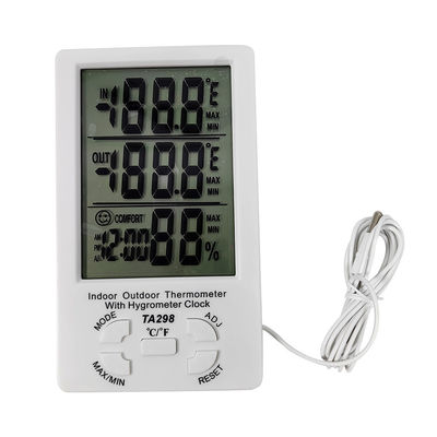 Display digital de pantalla grande con pantalla de doble temperatura termómetro para laboratorio