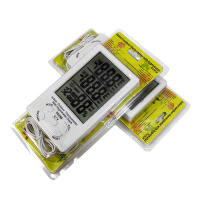 Display digital de pantalla grande con pantalla de doble temperatura termómetro para laboratorio