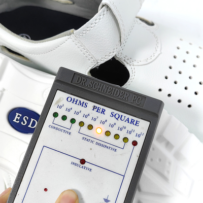 Peso ligero zapatos de seguridad de ESD respirable Dustproof Steel Toe