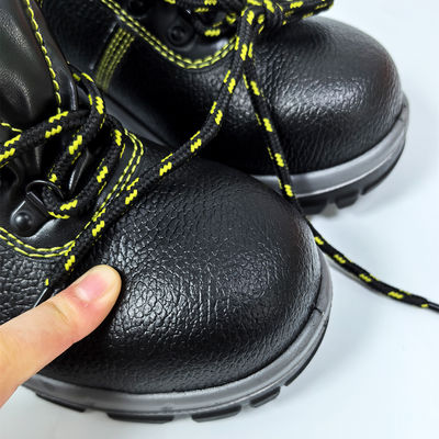 Zapatos de seguridad de trabajo con puntera de acero, anti-aplastamiento y anti-perforación