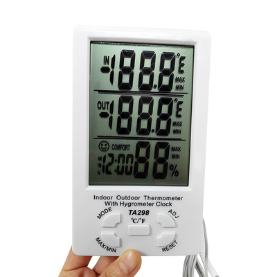 Display digital con termómetro de doble temperatura