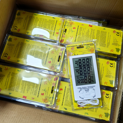 Display digital con termómetro de doble temperatura