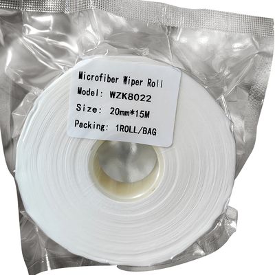 Rollo de toallitas de microfibra secas no tejidas para limpieza de laboratorio