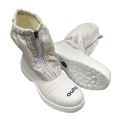 Botas cortas compuestas de esponja antiestática ESD blanca