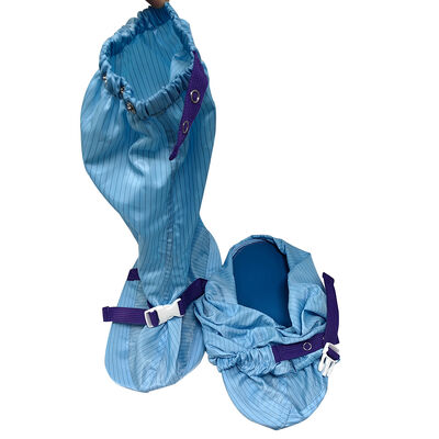 ESD Salón limpio libre de polvo Botas altas con suela blanda de PVC