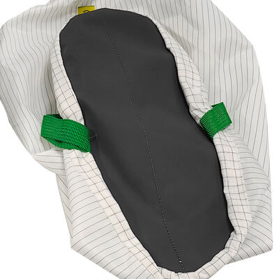 Zapatos antiestáticos y antideslizantes para sala limpia con suela de hipalón y franja de 5 cm, a prueba de polvo