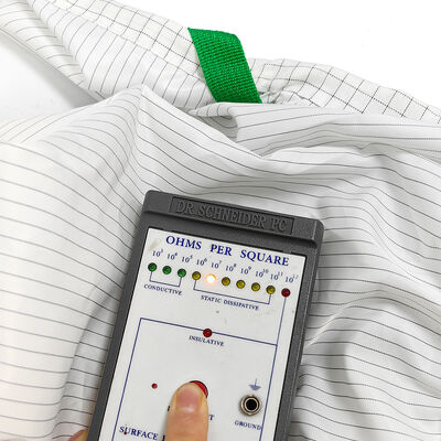 Zapatos antiestáticos y antideslizantes para sala limpia con suela de hipalón y franja de 5 cm, a prueba de polvo