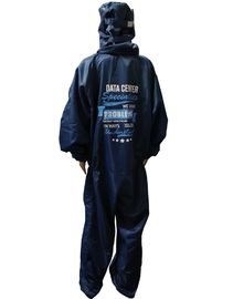 Ropa segura del ESD del recinto limpio del ISO 4 con Hood Boots And Facemask atado