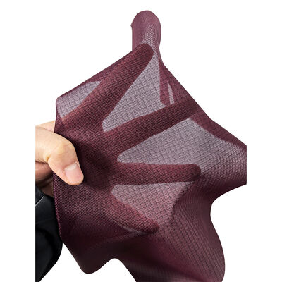 Tejido de punto antiestático ESD con patrón de diamantes de colores para ropa de trabajo industrial