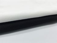 Los productos sin pelusa del Esd hicieron punto el negro blanco de la costilla 1x1 2x2 de los puños de Spandex