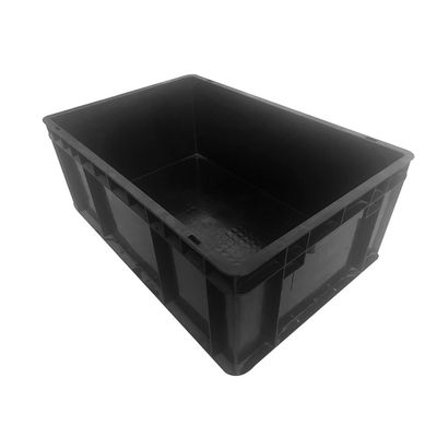 caja de plástico estática anti del ESD de la fábrica electrónica de 600x400x230m m