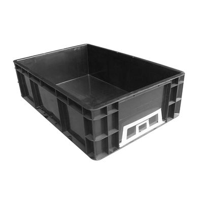 caja de plástico estática anti del ESD de la fábrica electrónica de 600x400x230m m