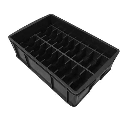 caja de plástico estática anti del ESD de la fábrica electrónica de 600x400x230m m