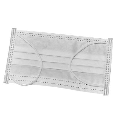 recinto limpio de los 21*9.5cm mascarilla no tejida disponible del gancho de 3 capas