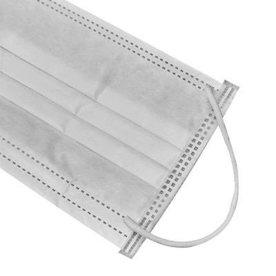 recinto limpio de los 21*9.5cm mascarilla no tejida disponible del gancho de 3 capas