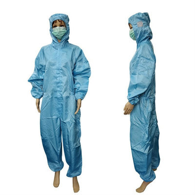 Parásitos atmosféricos antis de 5m m de la ropa libre de polvo lavable de la raya para el recinto limpio