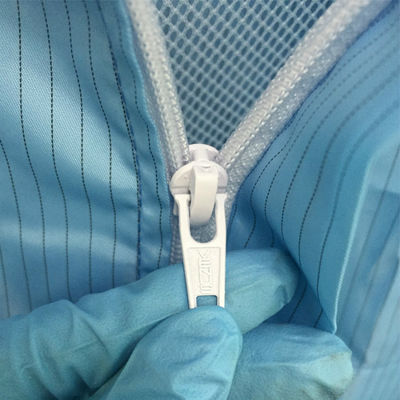 Parásitos atmosféricos antis de 5m m de la ropa libre de polvo lavable de la raya para el recinto limpio