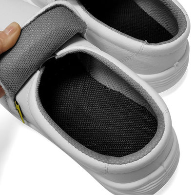 Zapatos antiestáticos de acero blancos antiestáticos del ESD Toe Breathable Safety Shoe ESD del recinto limpio