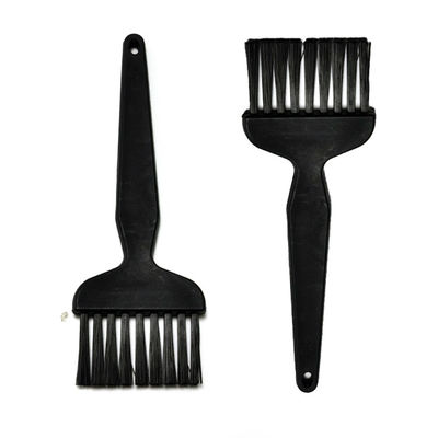 Cepillo de cerda de nylon conductor del carbono antiestático del ESD