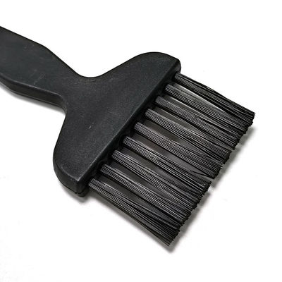 Cepillo de cerda de nylon conductor del carbono antiestático del ESD