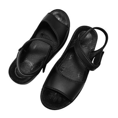 La PU anti impermeable del ESD del resbalón cubre las sandalias con cuero para el recinto limpio