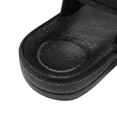 La PU anti impermeable del ESD del resbalón cubre las sandalias con cuero para el recinto limpio