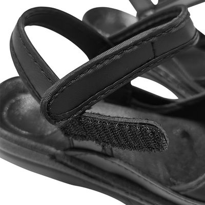 La PU anti impermeable del ESD del resbalón cubre las sandalias con cuero para el recinto limpio