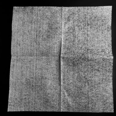 Limpiador de limpieza 100% del M-3 del recinto limpio sin pelusa del trapo 4-Folded del sitio limpio del poliéster