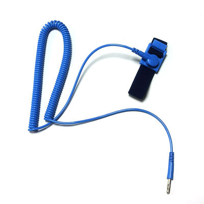 Correa para la muñeca estática anti atada con alambre del PVC ESD para la industria electrónica