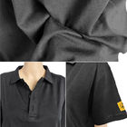 Unisex antiestático de la ropa segura de Polo Shirt ESD del algodón para el laboratorio del recinto limpio