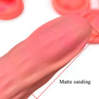 Las chozas disponibles del finger del látex rosado de la desinfección con cloro texturizaron a Matte Non Slip