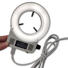 Círculo blanco LED Ring Light For Microscope 	Herramientas seguras del ESD