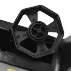 Cortador antiestático plástico negro del dispensador de la cinta del ESD para el recinto limpio