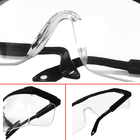 El rasguño anti UV400 de los vidrios protectores del ojo del claro de la seguridad del ESD expresó