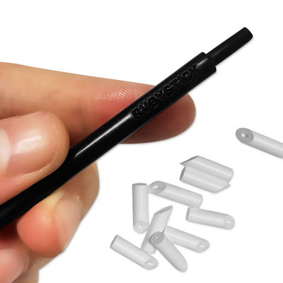 El polvo quita la PU de limpieza hace espuma tamaño del OEM de Ruby Stick Swab